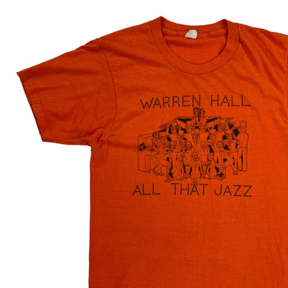 Vintage 1981 Warren Hall all that jazz tee (S)