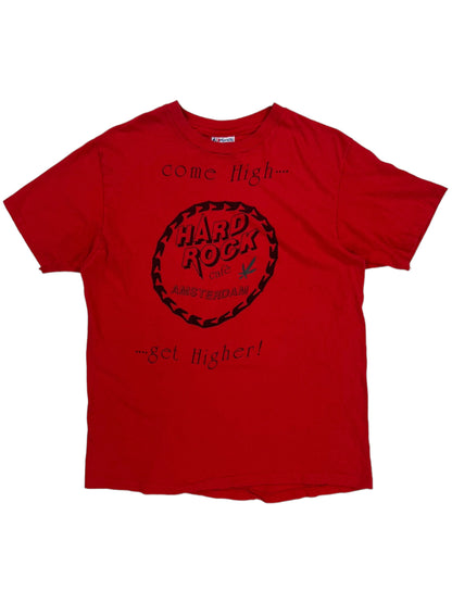 Vintage 80s Hard Rock Amsterdam get higher tee (M)