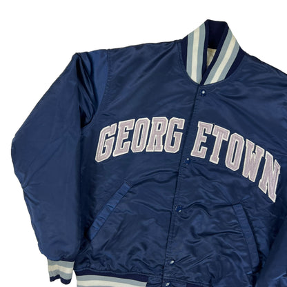 Vintage 90s Starter Georgetown university satin jacket (M)