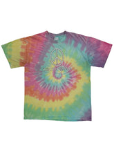Load image into Gallery viewer, Vintage Y2K The Chicken or the Egg LBI tie dye tee (M)