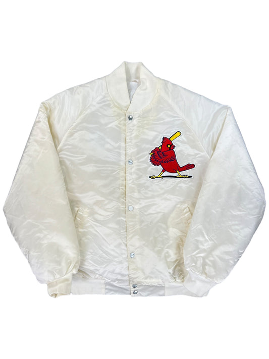 Vintage 90s St. Louis Cardinals MLB satin jacket (XL)