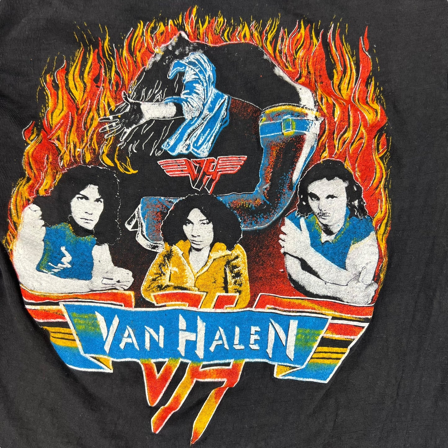 Vintage 1979 Van Halen rock band tee (S)