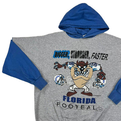 Vintage 1995 Florida Gators Tasmanian Devil Taz hoodie shirt (XL)