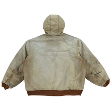 Load image into Gallery viewer, Vintage 80s Carhartt thrashed work wear full zip lined jacket (XL)