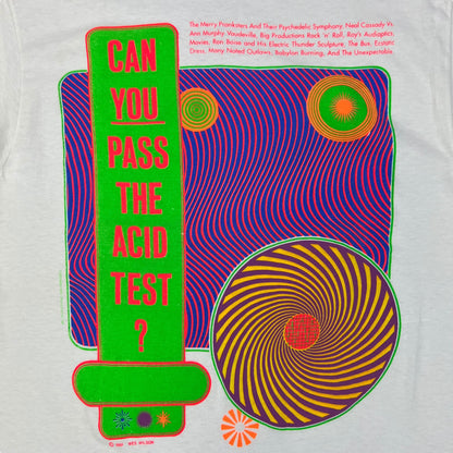 Vintage 1991 Can You Pass The Acid Test? Merry Pranksters tee (L)