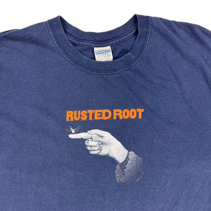 Vintage 2002 Rusted Root band tee (L)