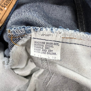 Vintage 90s Levi’s 509 orange tab dark wash denim jeans (34x32)