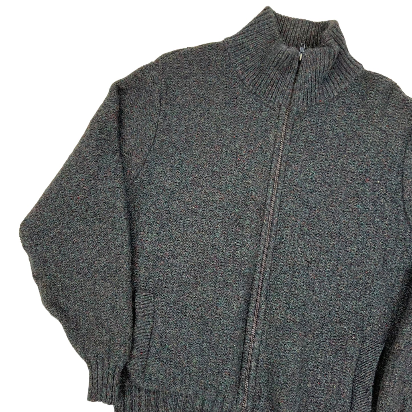 Vintage 90s L.L. Bean iridescent wool sweater (L)