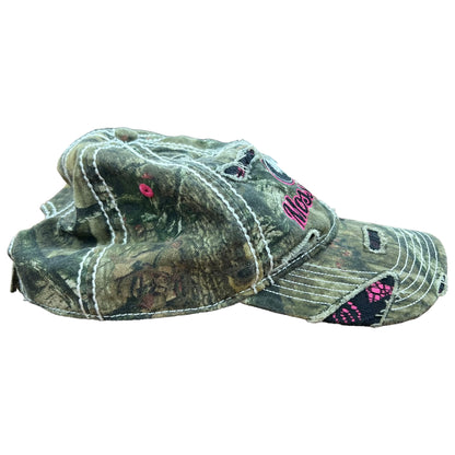 Vintage Y2K Mossy Oak camo women’s StrapBack hat