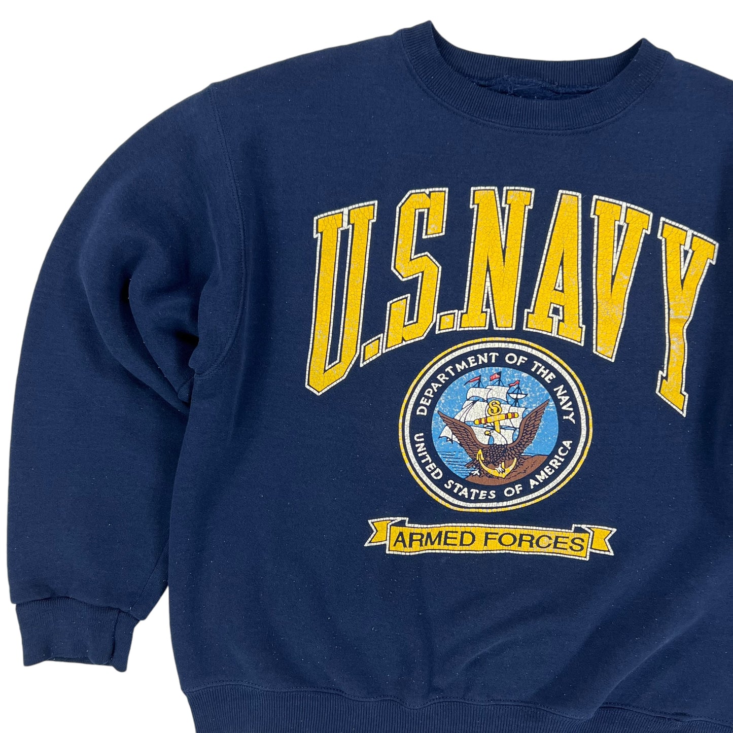 Vintage 90s United States Navy Armed Forces Crewneck (L)