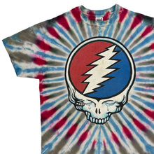 Load image into Gallery viewer, Vintage 1995 Grateful Dead Fare Thee Well crying stealie tie dye tee (XL)