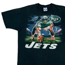 Load image into Gallery viewer, Vintage 90s Liquid Blue New York NY Jets lightning storm tee (XL)