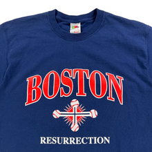 Load image into Gallery viewer, Vintage 2004 Boston Red Sox reverse the curse resurrection tour tee (M)