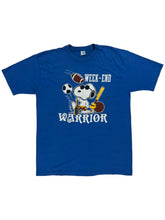 Load image into Gallery viewer, Vintage 80s Peanuts Snoopy &amp; Woodstock Week-End Warrior cartoon tee (XL)