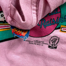 Load image into Gallery viewer, Vintage 1988 California Raisins Raisin Board pink tee (M/L)