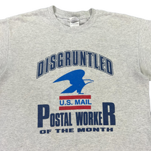 Load image into Gallery viewer, 2000s Disgruntled USPS worker employee of the month tee (M)