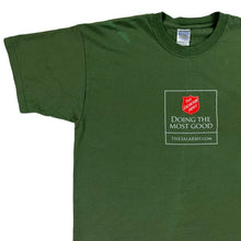 Load image into Gallery viewer, Vintage 2000s The Salvation Army Doing the most good green promo tee (XL)