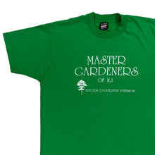 Load image into Gallery viewer, Vintage 90s Master Gardeners of NJ Rutgers Cooperative Extension tee (XL)