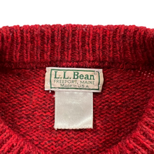 Load image into Gallery viewer, Vintage 80s L.L. Bean USA made pullover sweater (XL)