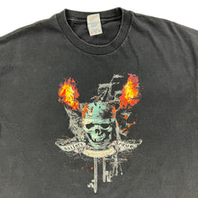 Load image into Gallery viewer, Vintage 2000s Disney Pirates of the Caribbean skull movie promo tee (XL)