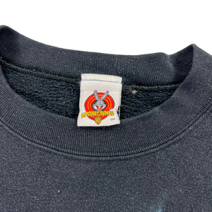 Vintage 1997 Looney Tunes Taz Tasmanian Devil last minute shopper Christmas crewneck (XL)