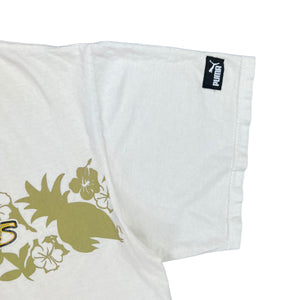 Vintage Y2K Puma Pittsburgh Steelers floral NFL tee (L)