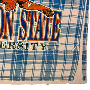 Vintage 90s Jackson State University JSU Tigers all over jumbo print tee (XL)
