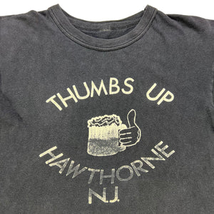 Vintage 80s Thumbs Up Hawthorne New Jersey NJ faded beer tee (XS/S)