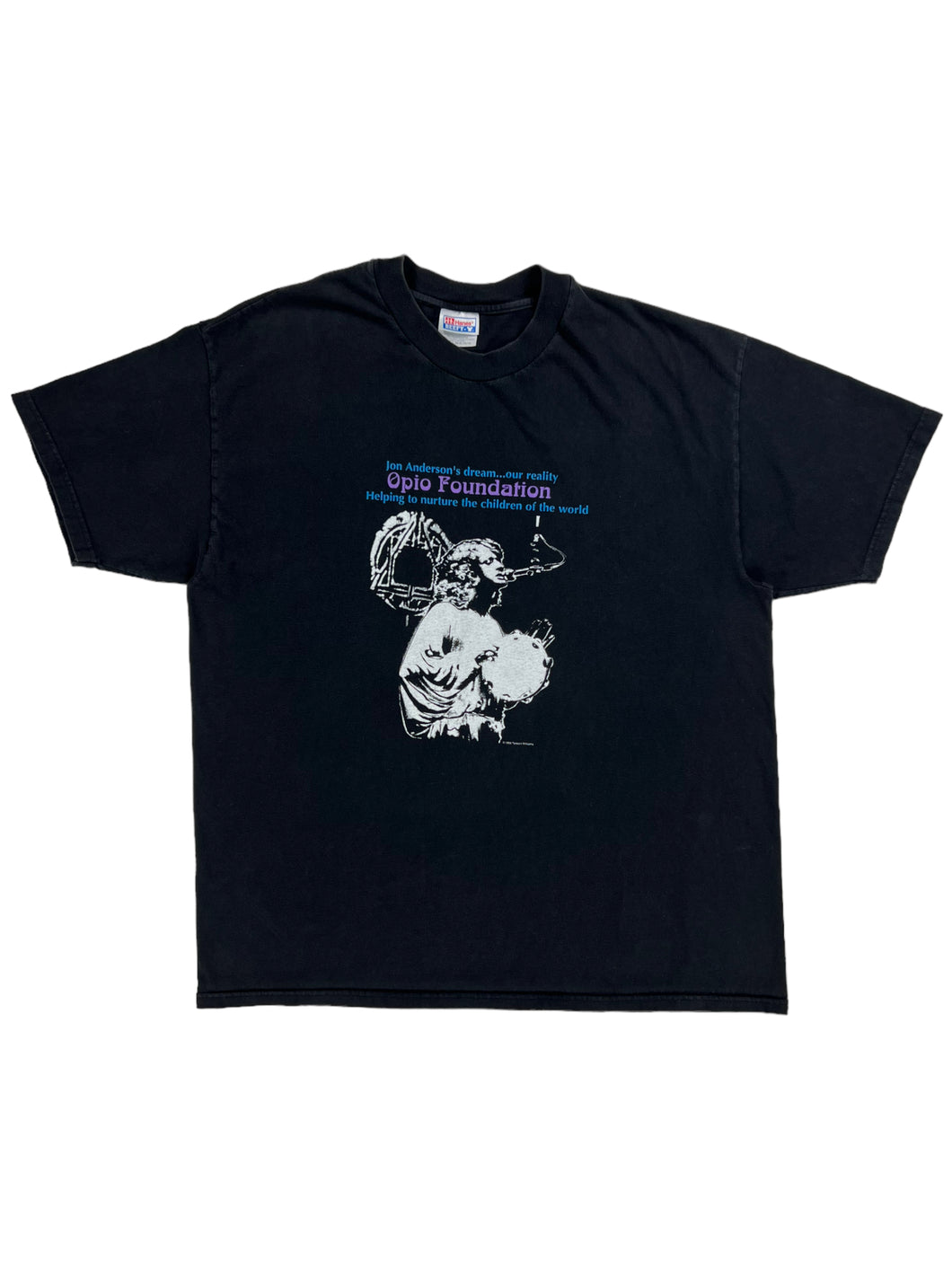 Vintage 1995 Opio Foundation YES Jon Anderson tee (XL)