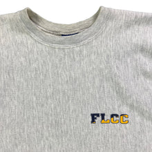 Load image into Gallery viewer, Vintage 2000s Champion reverse weave Finger Lakes Community College Lakers Lacrosse crewneck (S)