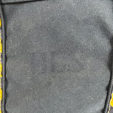 Load image into Gallery viewer, Vintage 90s L.L. Bean boat &amp; tote navy yellow USA made tote bag
