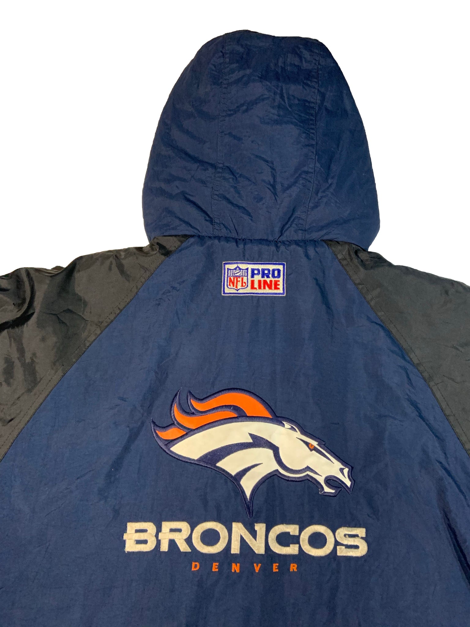 Denver Broncos puffer coat - XL - VintageSportsGear