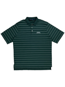 Vintage 90s Polo Ralph Lauren Golf Mercedes Championship striped polo shirt (XL)