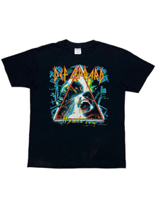 Vintage 1987 Def Leppard Hysteria tour faded band tee (L)