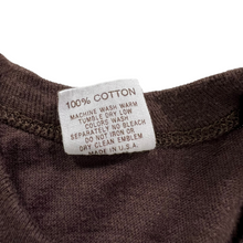 Load image into Gallery viewer, Vintage 70s Russell Athletic YOUTH blank brown tee (YM)
