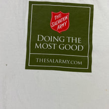Load image into Gallery viewer, Vintage 2000s The Salvation Army Doing the most good white promo tee (XXL)
