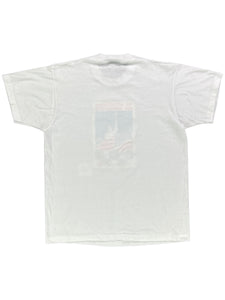 Vintage 1991 Screen Stars Best USPS Statue of Liberty postage stamp tee (XL)