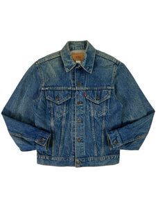 Vintage 80s Levi’s 70505 0213 WPL 423 faded denim jean jacket (36)