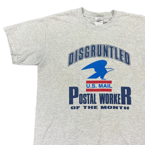 2000s Disgruntled USPS worker employee of the month tee (M)