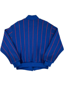 Vintage 80s Cliff Engle New York Giants pin striped varsity jacket (XL)