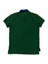 Load image into Gallery viewer, Vintage polo Ralph Lauren double horse stripe polo shirt (M)
