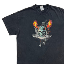 Load image into Gallery viewer, Vintage 2000s Disney Pirates of the Caribbean skull movie promo tee (XL)
