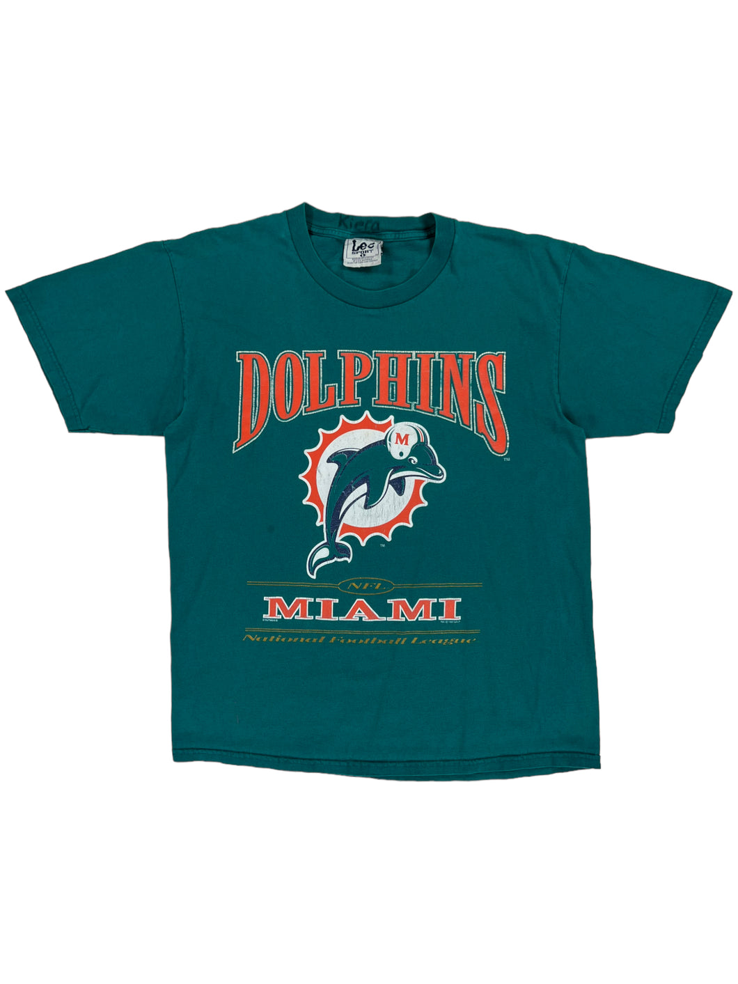 Vintage 1997 Nutmeg Miami Dolphins NFL tee (L)