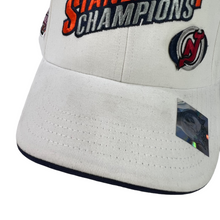 Load image into Gallery viewer, Vintage 2003 New Jersey Devils Stanley Cup champions Nike hockey rules StrapBack DS