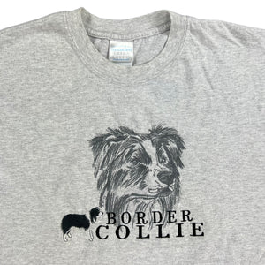 Vintage 1999 Border Collie Dog breed tee (L)
