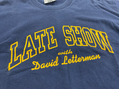 Vintage 90s Late Show with David Letterman tee (XL)