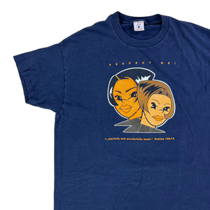 Vintage 90s RESPECT ME! "…fearfully and wonderfully made." Psalms 139:14 P.O.P. Wear tee (XL)