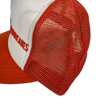 Load image into Gallery viewer, Vintage 90s University of Miami Hurricanes football mesh trucker SnapBack