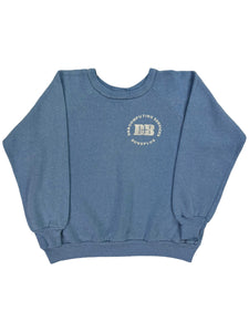 Vintage 80s Plymouth D&B Computing Services faded blue crewneck (S/M)