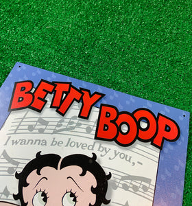 Vintage 90s Betty Boop “Boop Oop a Doop” poster